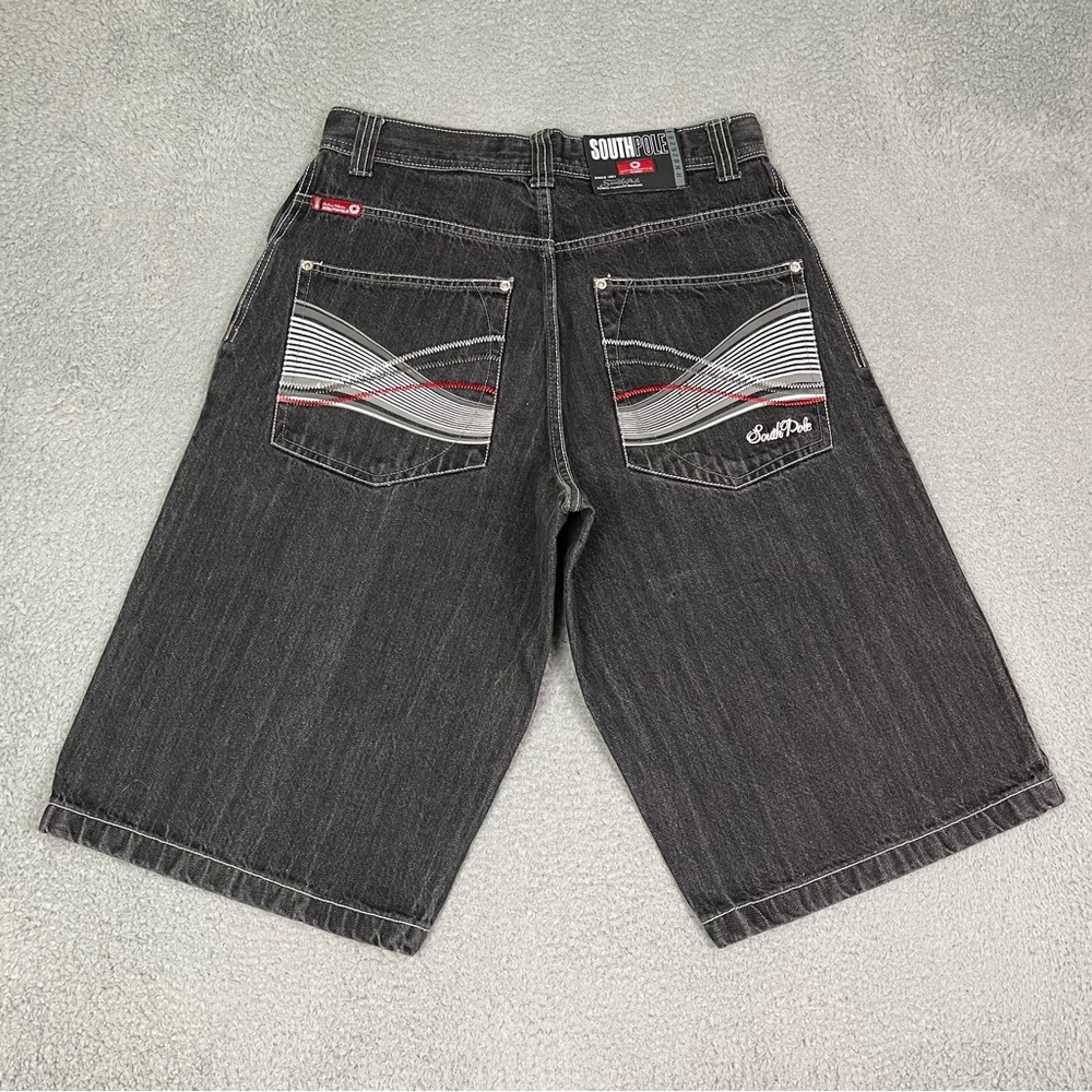 Vintage y2k South Pole baggy‎ jean shorts